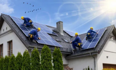 Residential solar panel mounting by NeighborSun